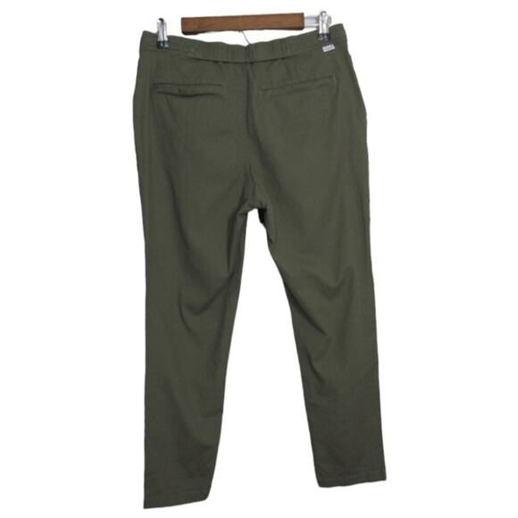 Levi's army green Side Stripe slim straight‎ leg casual chino pants size 29 - Picture 2 of 15